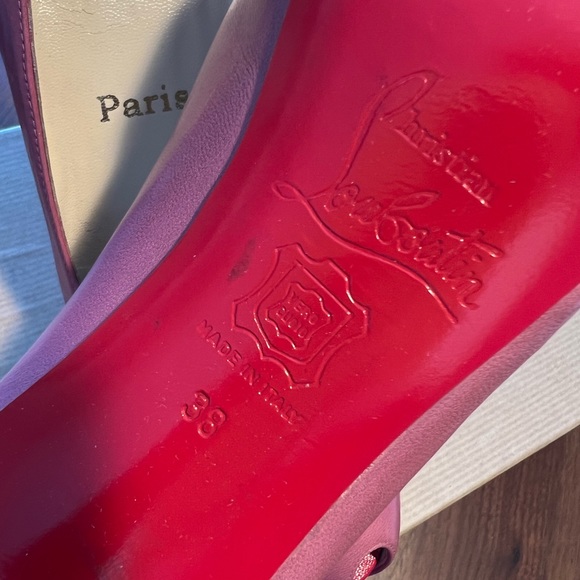 Christian Louboutin Pink Heels - Picture 9 of 11